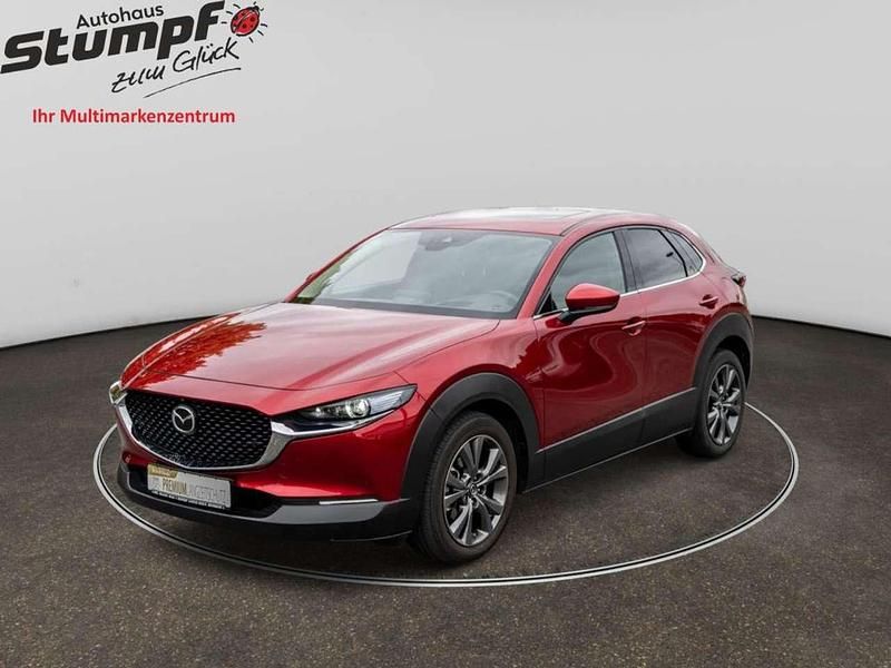 Soul red crystal m Gebraucht 2021 Mazda CX-30 Selection SUV | 23.900 € (Fairer Preis) - Bild 1/3