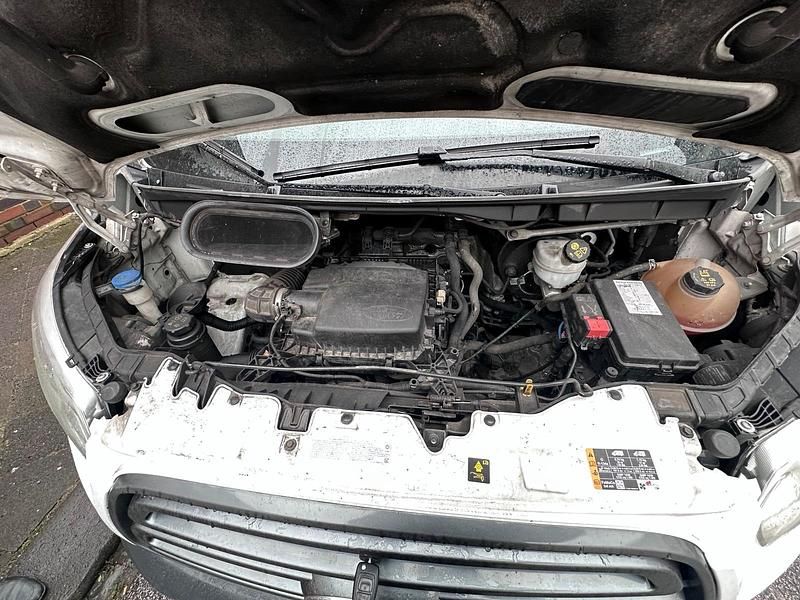 Gebraucht Ford Transit 131 PS (96 kW) 2019 Weiß Van / Kleinbus