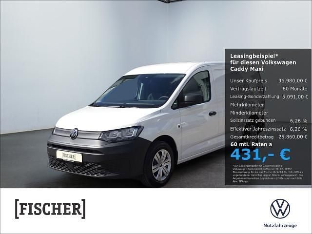 Candyweiß Neu 2025 VW Caddy Maxi Van / Kleinbus | 36.980 € (Teuer) - Bild 1/4