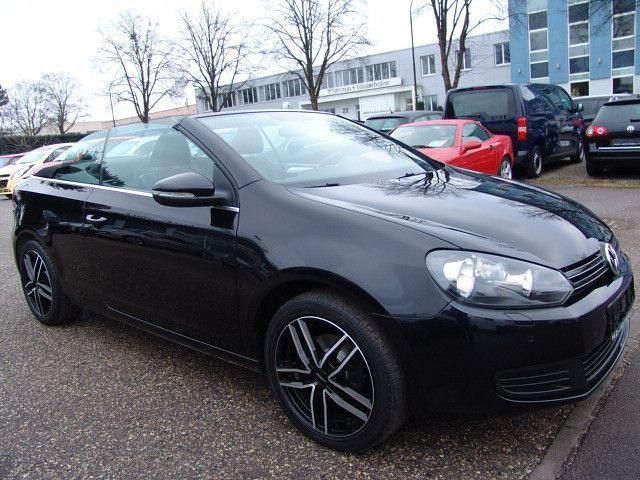 Gebraucht VW Golf Cabriolet 105 PS (77 kW) 2012 Deep black perleffekt Cabrio