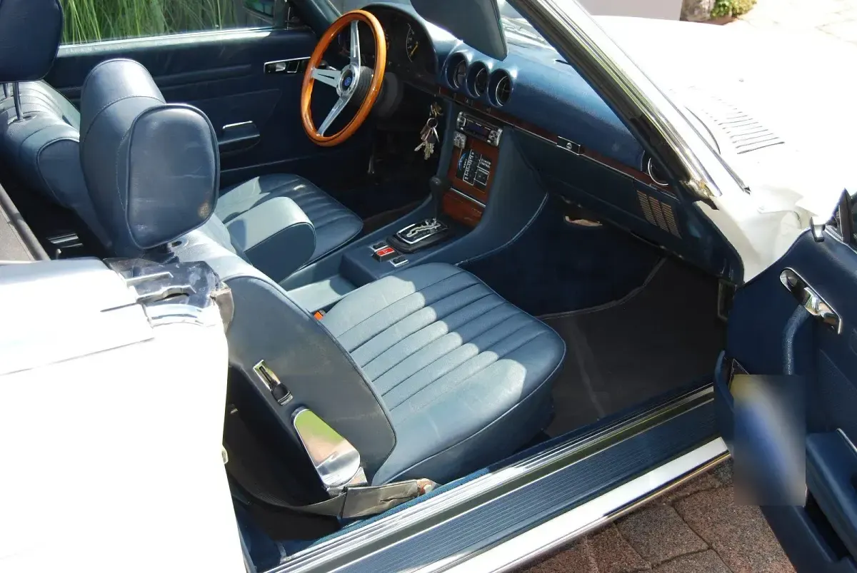 Gebraucht Mercedes SL450 225 PS (165 kW) 1978 Weiß Cabrio