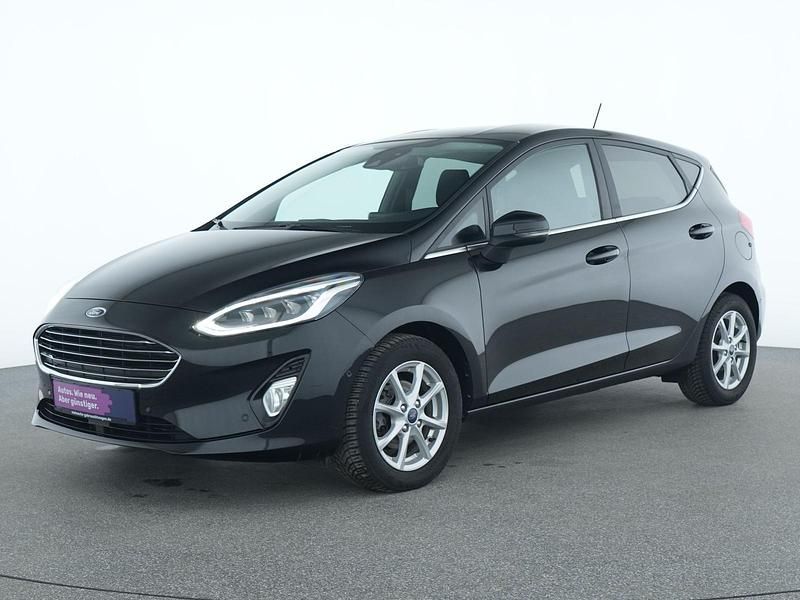 Schwarz Gebraucht 2021 Ford Fiesta Titanium X Kleinwagen | 14.409 € (Fairer Preis) - Bild 1/4
