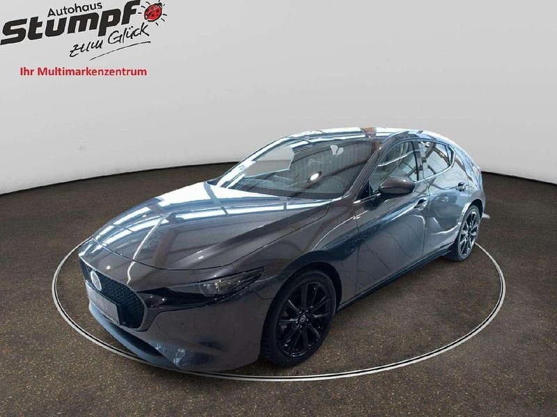Neu Mazda 3 Exclusive-Line 186 PS (136 kW) 2026 Machine gray Limousine