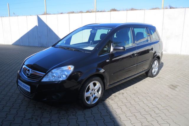 Gebraucht Opel Zafira Edition 110 PS (80 kW) 2008 Schwarz metallic Van / Kleinbus
