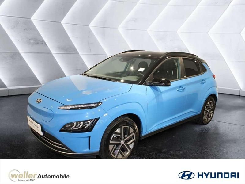 Surfy blue Gebraucht 2021 Hyundai Kona Trend SUV | 18.830 € (Fairer Preis) - Bild 1/4