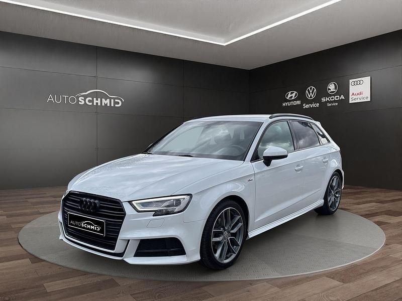 Gebraucht Audi A3 S-line plus 150 PS (110 kW) 2019 Gletscherweiß metallic Limousine