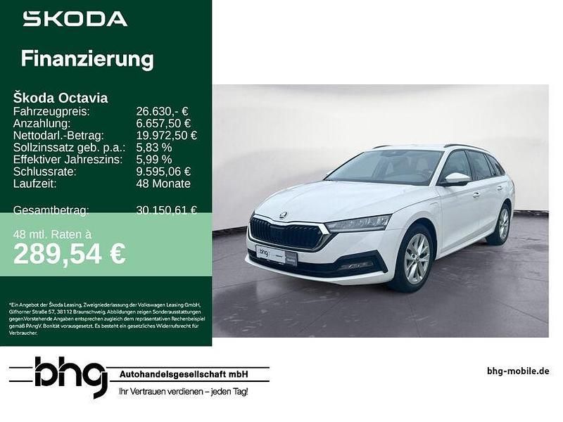 Weiss Gebraucht 2023 Skoda Octavia | 26.630 € (Guter Preis) - Bild 1/4