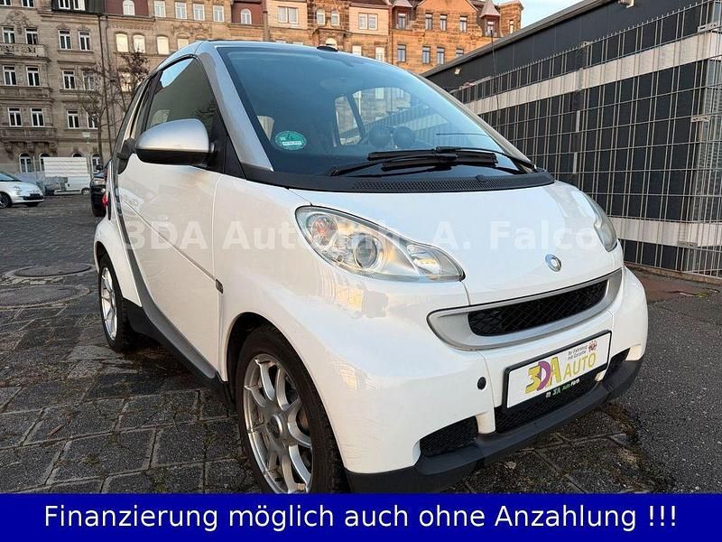 Gebraucht Smart ForTwo Cabrio Passion 45 PS (33 kW) 2008 Tridion silber weiss Cabrio