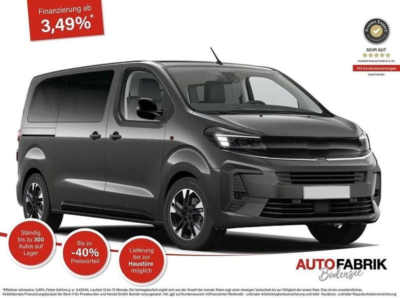 Neu Opel Zafira 179 PS (131 kW) 2026 Kontrast grau metallic Van / Kleinbus