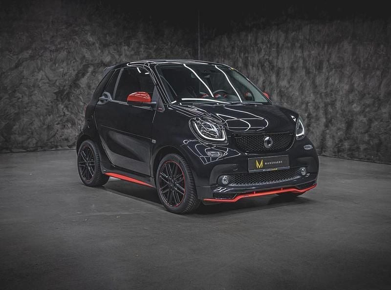 Gebraucht Smart ForTwo Cabrio Brabus 121 PS (88 kW) 2019 Schwarz Cabrio