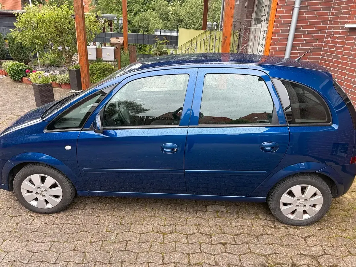 Gebraucht Opel Meriva 105 PS (77 kW) 2007 Blau Van / Kleinbus