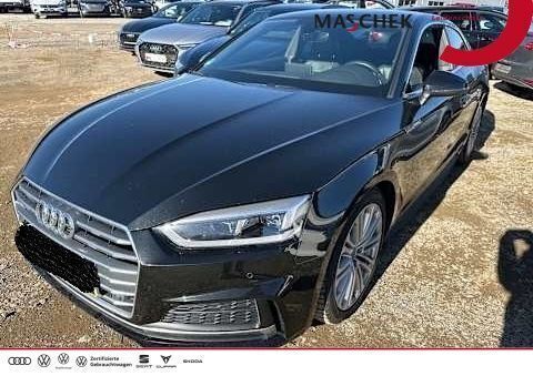 Mythosschwarz Gebraucht 2019 Audi A5 S-Line Coupé | 28.440 € (Guter Preis) - Bild 1/4