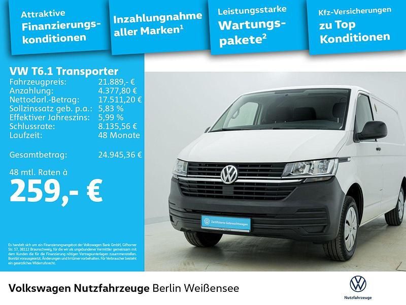 Second-hand VW Transporter 110 CP (80 kW) 2022 Alb Van