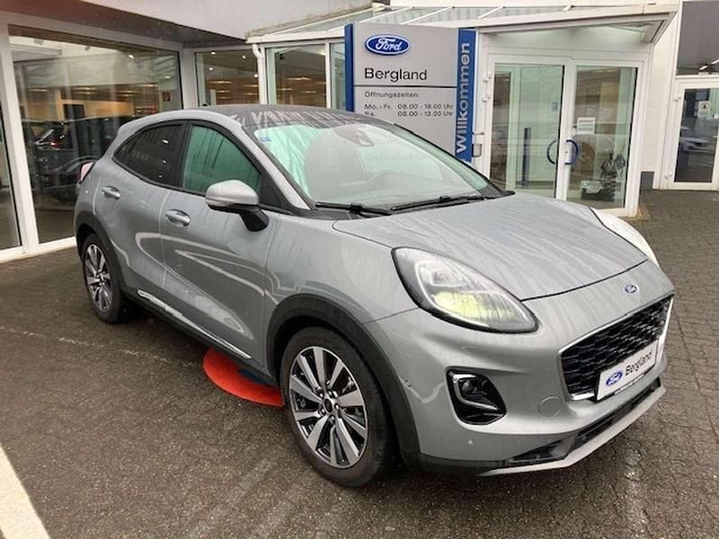 Gebraucht Ford Puma Titanium X 125 PS (91 kW) 2021 Mineralsilber metallic silber SUV