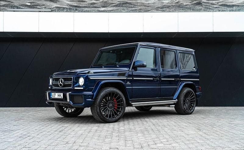 Blau Gebraucht 2016 Mercedes G63 AMG AMG SUV | 79.900 € (Superpreis) - Bild 1/4