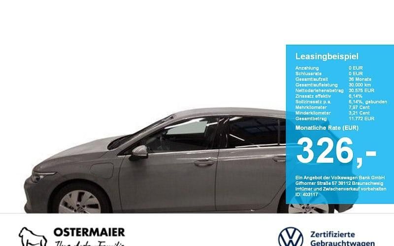 Gebraucht VW Golf VIII Style 204 PS (150 kW) 2024 Grau Limousine
