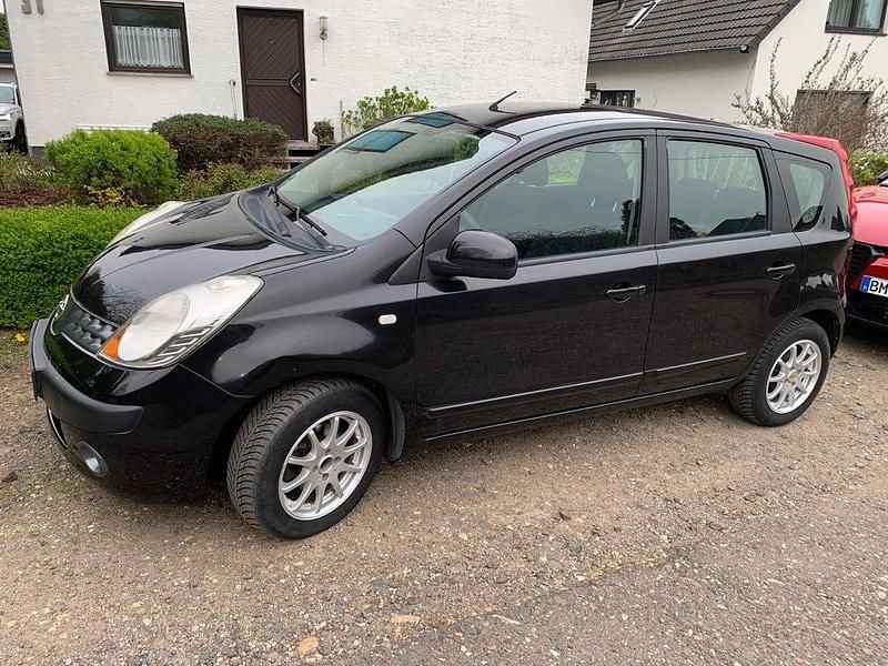 Gebraucht Nissan Note Acenta 110 PS (80 kW) 2007 Schwarz Kleinwagen