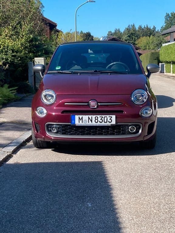 Rot Gebraucht 2019 Fiat 500C Sport Cabrio | 10.700 € (Guter Preis) - Bild 1/4