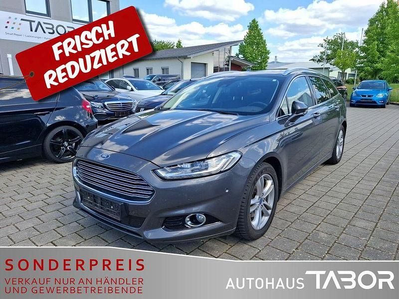 Magneticgrau (metallic) Gebraucht 2016 Ford Mondeo Kombi | 9.385 € (Superpreis) - Bild 1/4