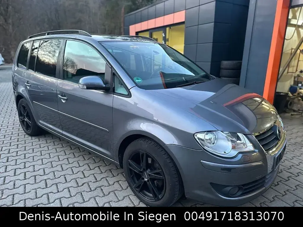 Gebraucht VW Touran Trendline 105 PS (77 kW) 2007 Grau Van / Kleinbus