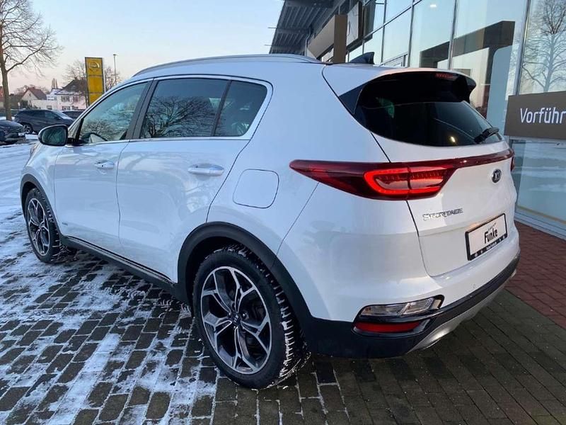 Gebraucht Kia Sportage GT-Line 185 PS (136 kW) 2021 (hw2) deluxeweiss met. SUV