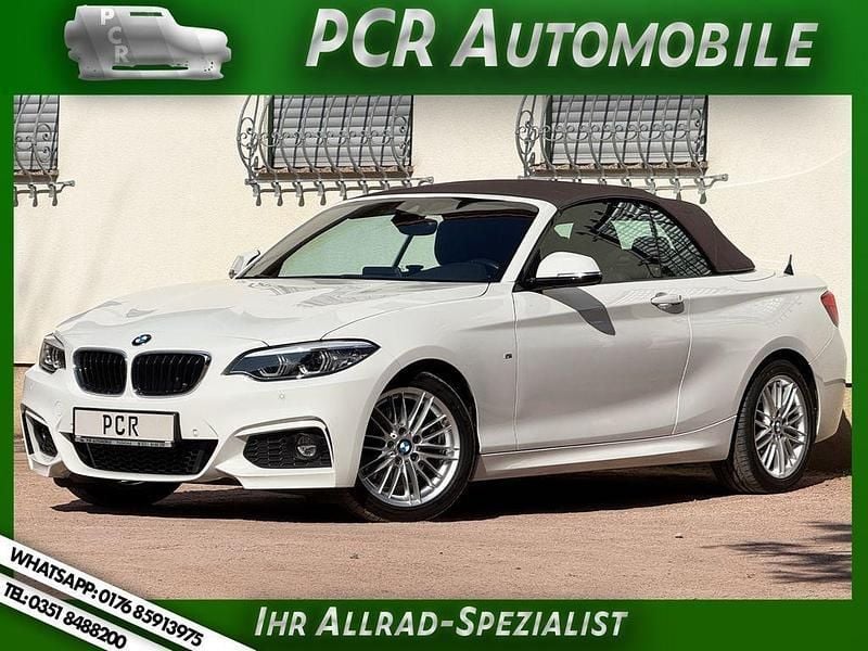 Weiß Gebraucht 2018 BMW 220 M Sport Cabrio | 27.990 € (Teuer) - Bild 1/4