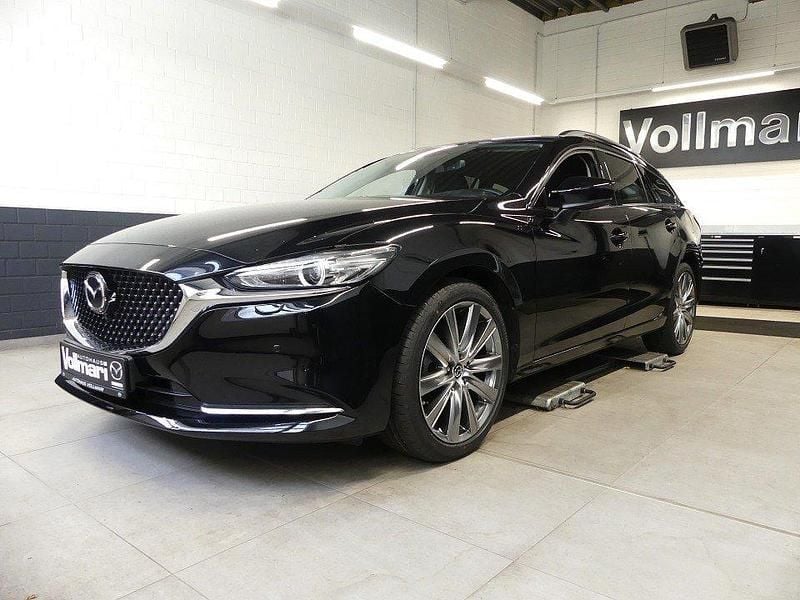 Schwarz Gebraucht 2023 Mazda 6 Exclusive-Line Limousine | 29.790 € (Fairer Preis) - Bild 1/4
