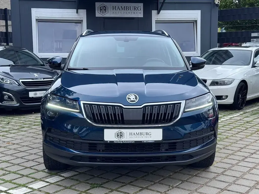 Gebraucht Skoda Karoq Style 150 PS (110 kW) 2018 Blau SUV