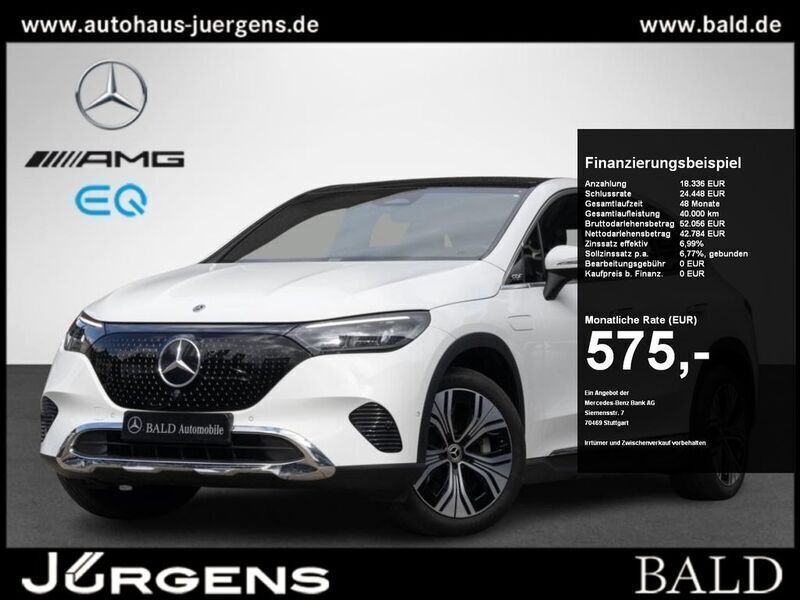 Unilack polarweiss Gebraucht 2023 Mercedes EQE500 Electric Art SUV | 61.120 € (Fairer Preis) - Bild 1/4
