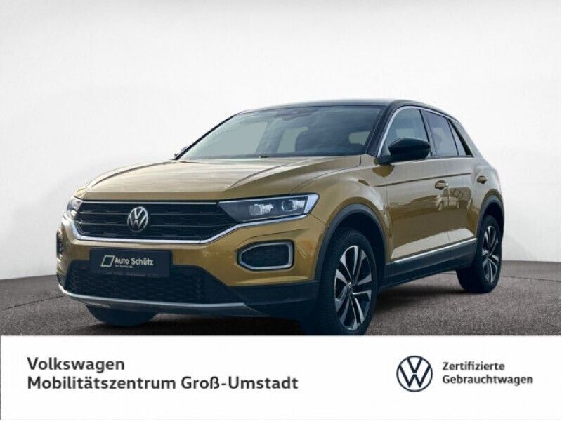Kurkumagelb metallic Gebraucht 2021 VW T-Roc United SUV | 23.250 € (Fairer Preis) - Bild 1/4