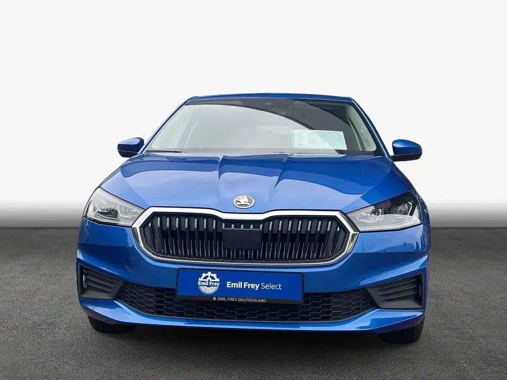 Gebraucht Skoda Fabia Ambition 95 PS (69 kW) 2022 Blau Kleinwagen