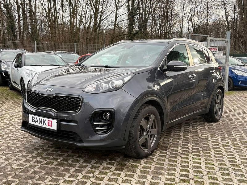 (e5b) dark gun metal Gebraucht 2017 Kia Sportage SUV | 13.900 € (Fairer Preis) - Bild 1/4