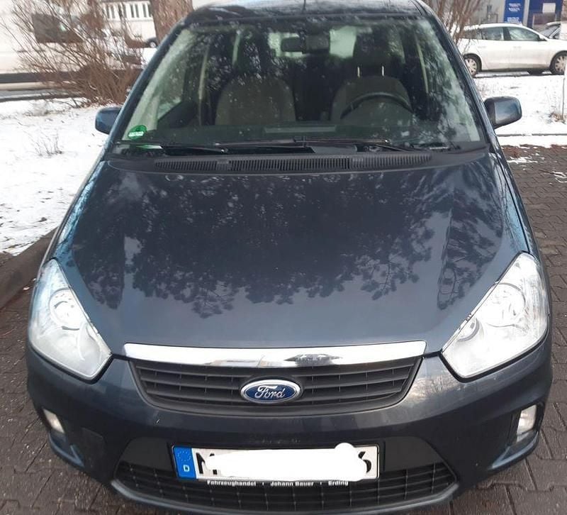 Grau Gebraucht 2009 Ford C-MAX Ghia Van / Kleinbus | 1.500 € (Superpreis) - Bild 1/4
