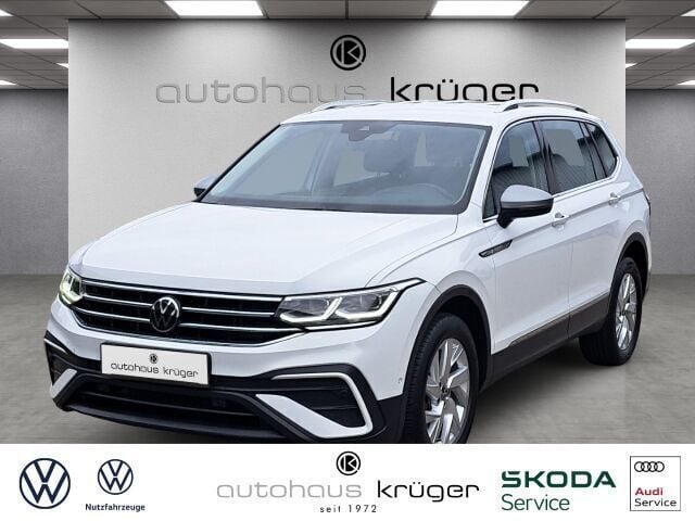 Weiß Gebraucht 2022 VW Tiguan Allspace Life SUV | 27.900 € (Fairer Preis) - Bild 1/4