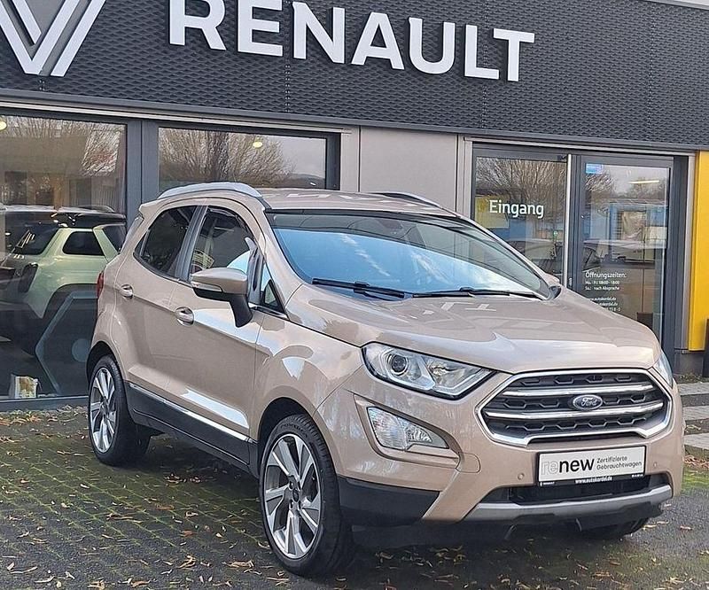 Urbanbeige metallic Gebraucht 2018 Ford Ecosport Titanium SUV | 13.490 € (Fairer Preis) - Bild 1/4