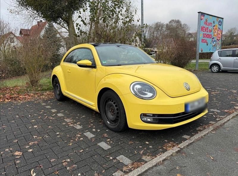 Gelb Gebraucht 2012 VW Beetle Edition Limousine | 5.900 € (Superpreis) - Bild 1/4