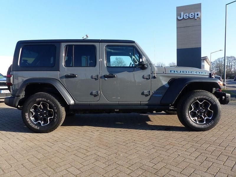 Gebraucht Jeep Wrangler Unlimited Rubicon 272 PS (200 kW) 2021 Grau SUV