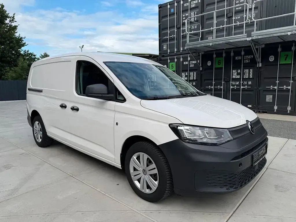 Gebraucht VW Caddy Maxi 114 PS (83 kW) 2021 Weiß Van / Kleinbus