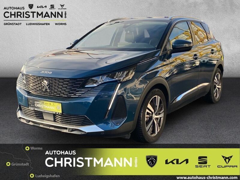 Lackierung blau celebes/metall Gebraucht 2021 Peugeot 3008 SUV | 26.990 € (Fairer Preis) - Bild 1/4
