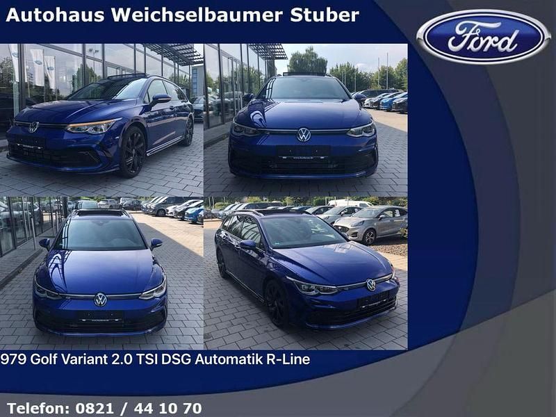 Blau Gebraucht 2023 VW Golf VIII R-line Kombi | 29.900 € (Superpreis) - Bild 1/4