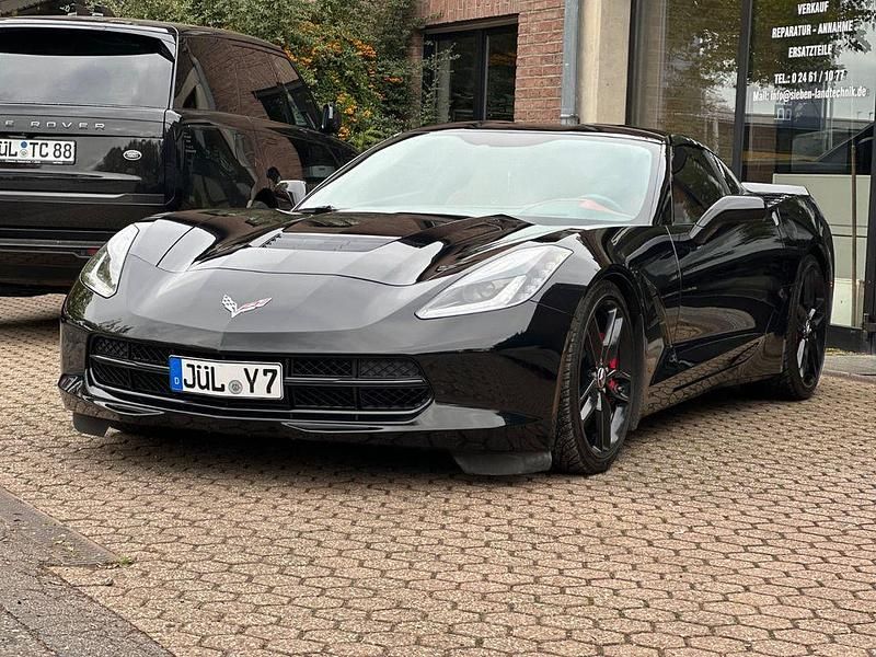 Schwarz Gebraucht 2014 Corvette Stingray Coupé | 54.990 € - Bild 1/4