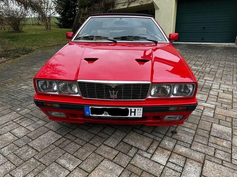 Gebraucht Maserati Biturbo 188 PS (138 kW) 1986 Rot Cabrio