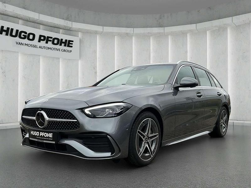 Selenitgrau metalliclack Gebraucht 2025 Mercedes C300 AMG line Kombi | 46.980 € (Fairer Preis) - Bild 1/4