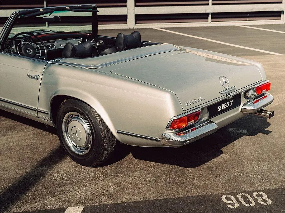 Gebraucht Mercedes SL280 170 PS (125 kW) 1970 Silber Cabrio
