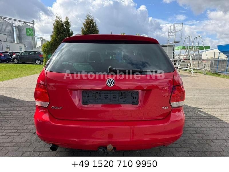 Gebraucht VW Golf VI Style 105 PS (77 kW) 2011 Rot Kleinwagen