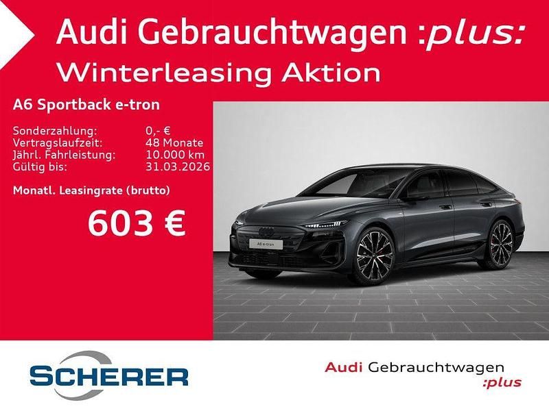 Daytonagrau perleffekt Gebraucht 2025 Audi e-tron Sportback Ambiente SUV | 67.900 € - Bild 1/3
