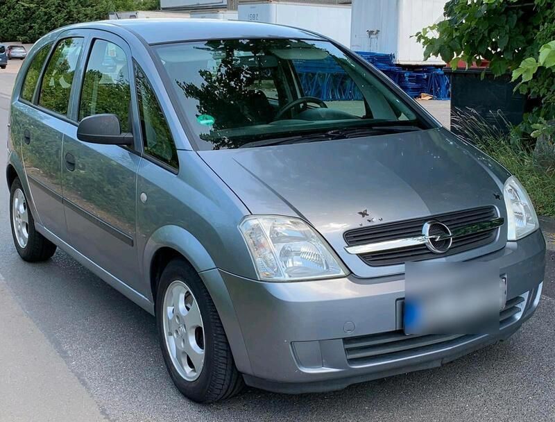 Grau Gebraucht 2005 Opel Meriva Van / Kleinbus | 950 € (Fairer Preis) - Bild 1/4