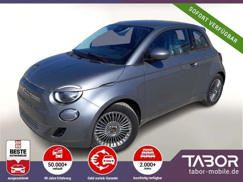 Mineral grau metallic Gebraucht 2023 Fiat 500e Icon Kleinwagen | 20.278 € (Fairer Preis) - Bild 1/4