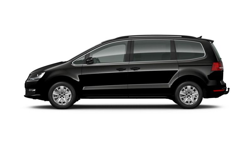 Gebraucht VW Sharan Comfortline 150 PS (110 kW) 2017 Van / Kleinbus