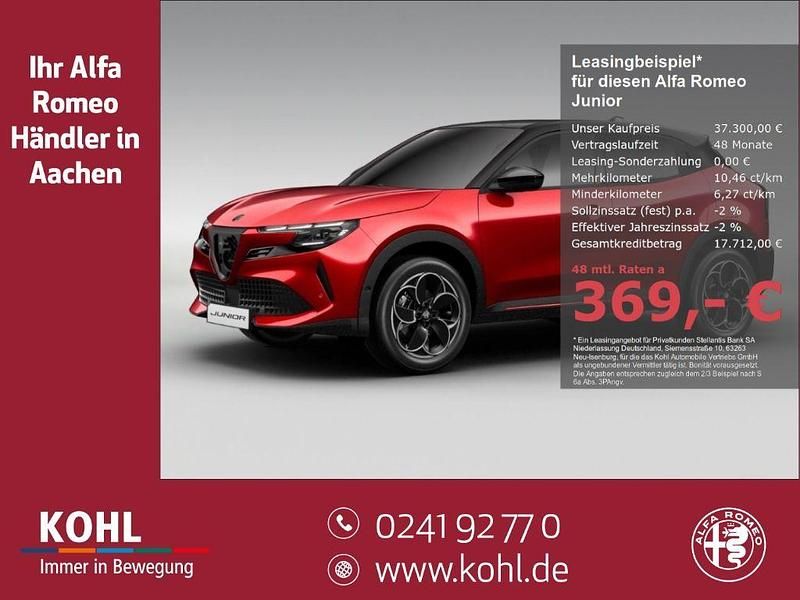 Rot Neu 2025 Alfa Romeo Junior Edizione Speciale SUV | 37.300 € (Fairer Preis) - Bild 1/4